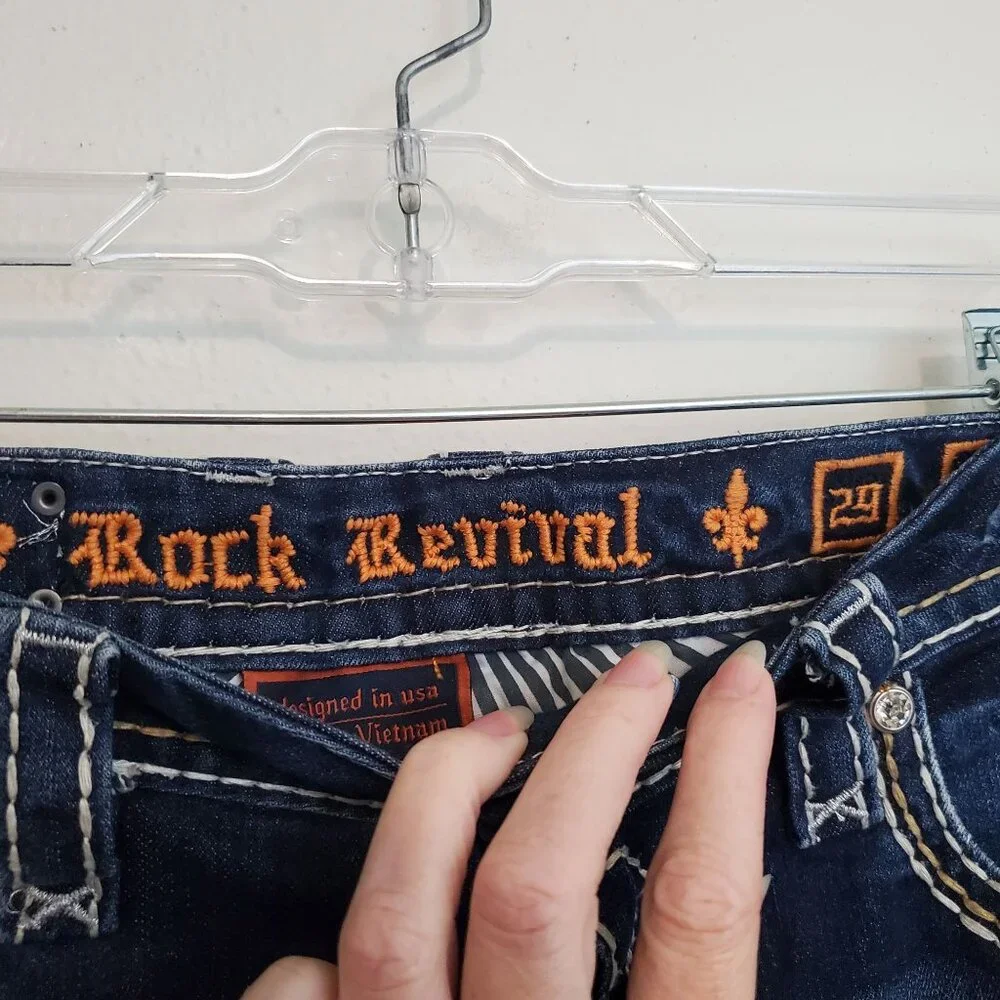 Rock Revival Nancy Easy Boot mid rise jeans - Picture 3 of 14